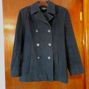 Jones of New York Ladies 6P Black Short Wool Coat  $60